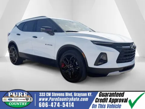 White 2021 Chevrolet Blazer LT for sale in Grayson, KY