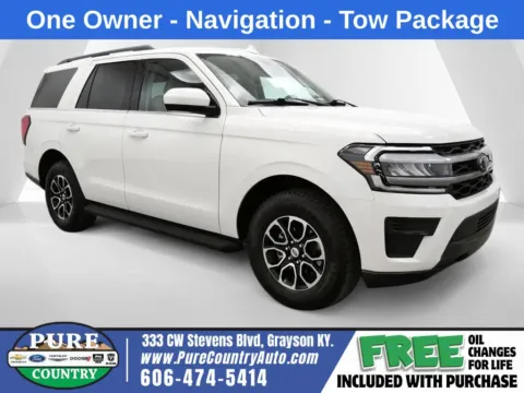 White 2022 Ford Expedition XLT for sale in Grayson, KY