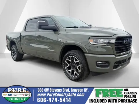 Green 2026 Ram 1500 Laramie for sale in Grayson, KY