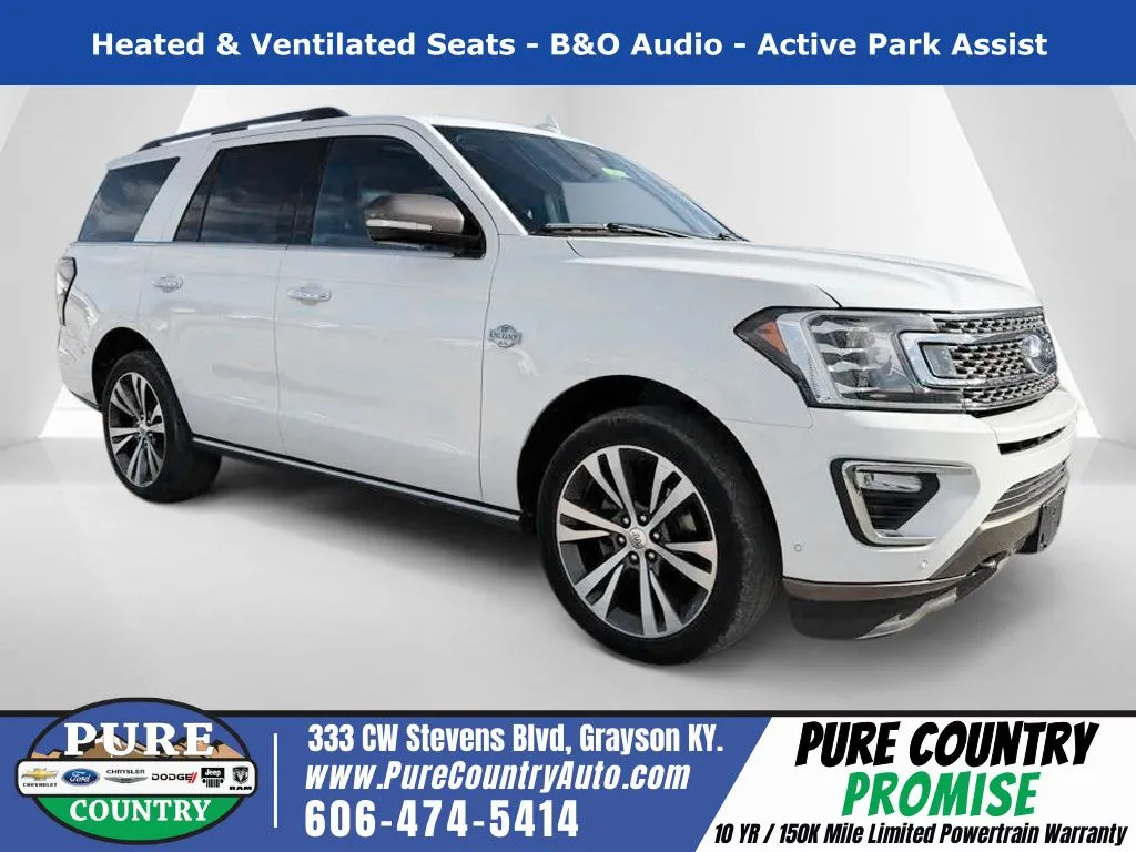 Blue 2021 Ford Expedition King Ranch for sale in Grayson, KY