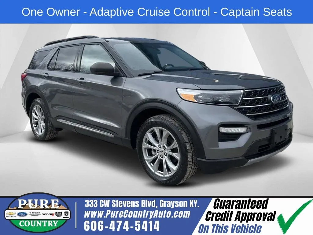 Gray 2021 Ford Explorer XLT for sale in Grayson, KY