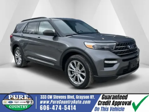 Gray 2021 Ford Explorer XLT for sale in Grayson, KY