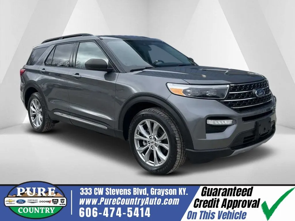 Gray 2021 Ford Explorer XLT for sale in Grayson, KY