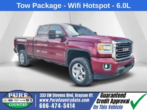 Blue 2018 GMC Sierra 2500HD SLE for sale in Grayson, KY