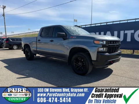 Blue 2019 Chevrolet Silverado 1500 Custom Trail Boss for sale in Grayson, KY