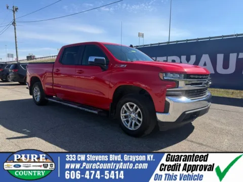 Red 2020 Chevrolet Silverado 1500 LT for sale in Grayson, KY