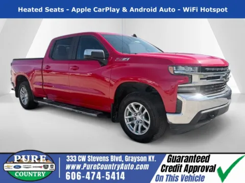 Red 2020 Chevrolet Silverado 1500 LT for sale in Grayson, KY