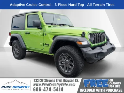 Green 2026 Jeep Wrangler Sport S for sale in Grayson, KY