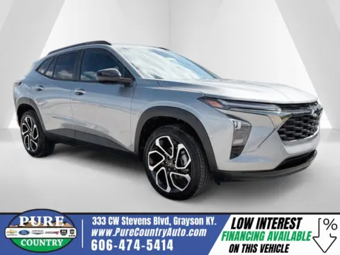 Gray 2026 Chevrolet Trax 2RS for sale in Grayson, KY