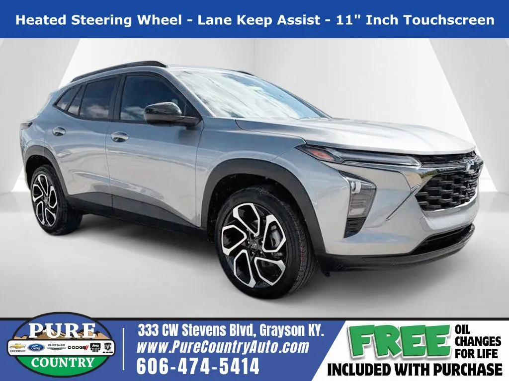 Gray 2026 Chevrolet Trax 2RS for sale in Grayson, KY