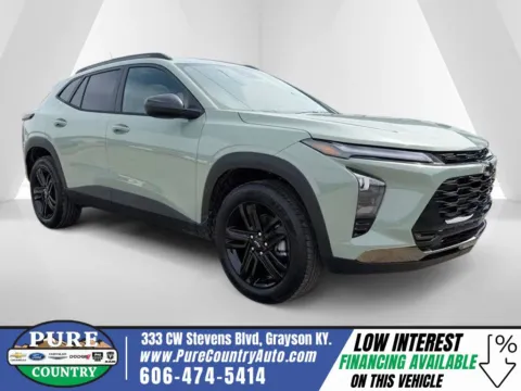 Green 2026 Chevrolet Trax ACTIV for sale in Grayson, KY