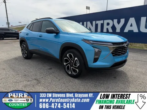 Blue 2026 Chevrolet Trax 2RS for sale in Grayson, KY