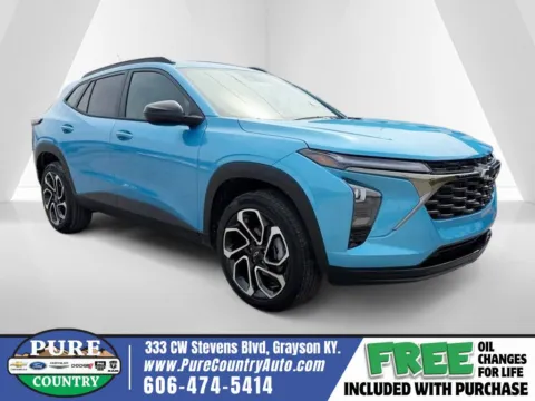 Blue 2026 Chevrolet Trax 2RS for sale in Grayson, KY