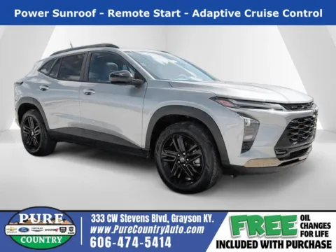 Gray 2026 Chevrolet Trax ACTIV for sale in Grayson, KY