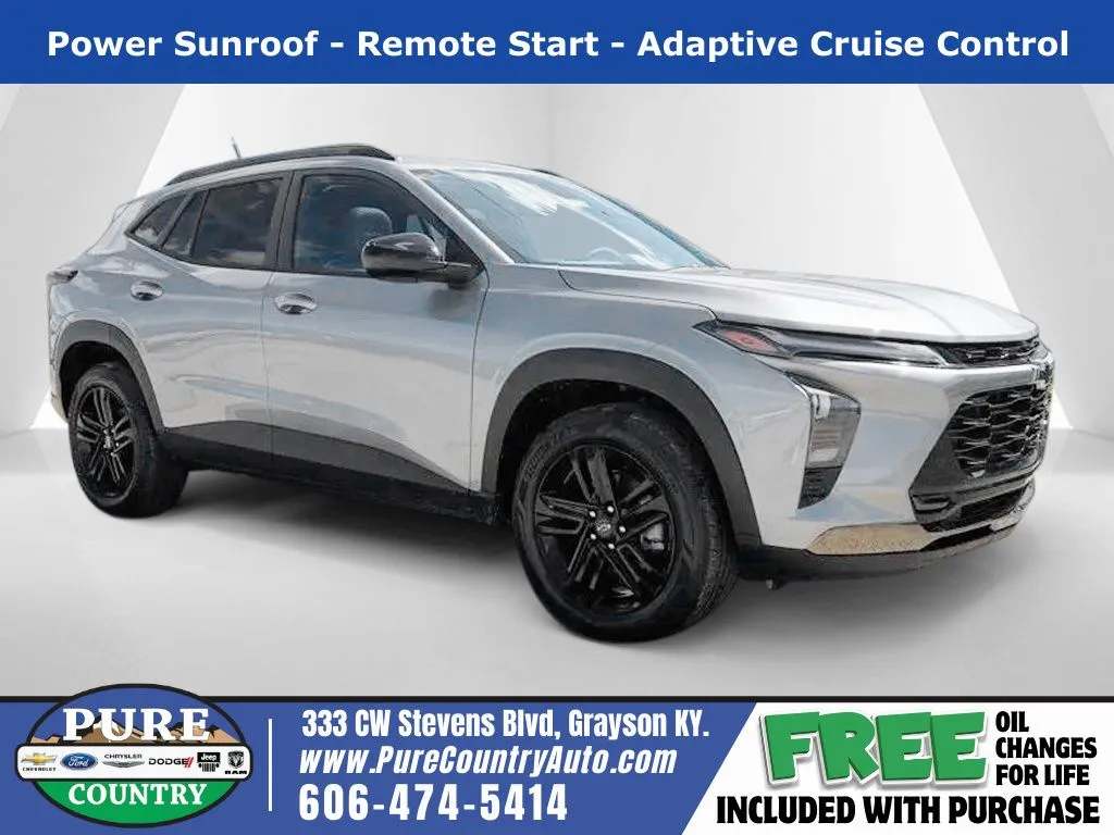 Gray 2026 Chevrolet Trax ACTIV for sale in Grayson, KY