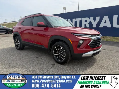 Red 2026 Chevrolet TrailBlazer LT for sale in Grayson, KY