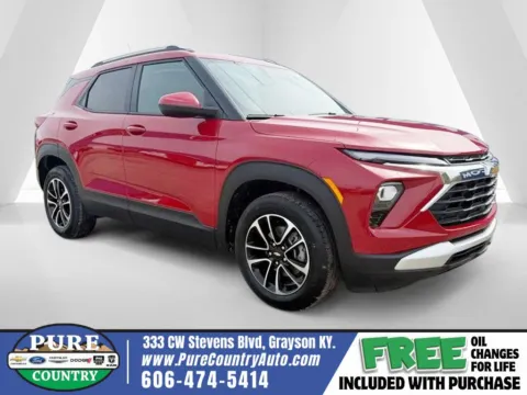 Red 2026 Chevrolet TrailBlazer LT for sale in Grayson, KY