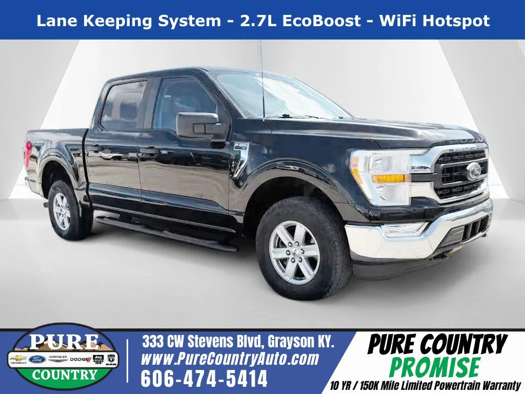 Black 2022 Ford F-150 XLT for sale in Grayson, KY