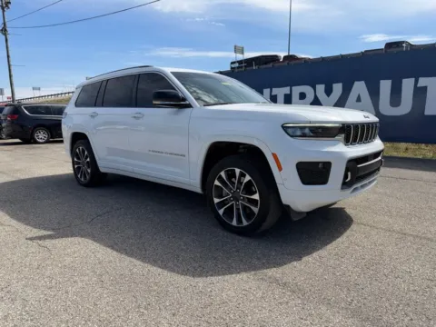 White 2024 Jeep Grand Cherokee L Overland for sale in Grayson, KY