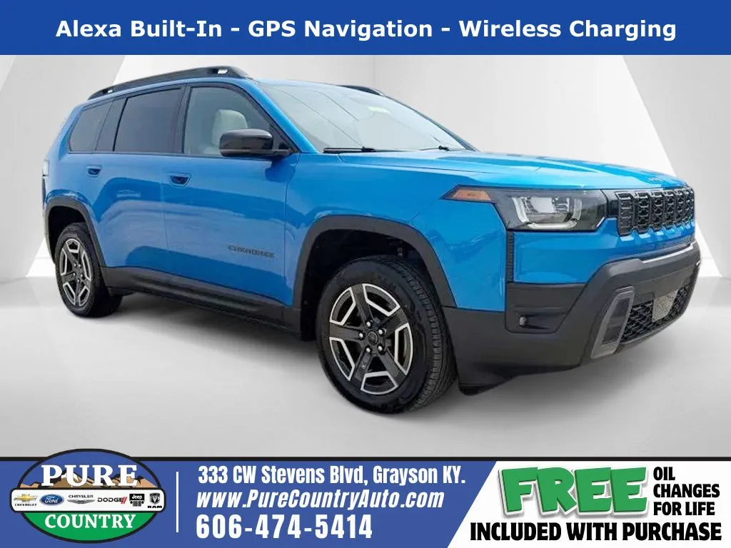 Blue 2026 Jeep Cherokee Limited for sale in Grayson, KY