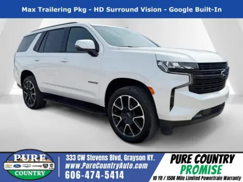 White 2024 Chevrolet Tahoe RST for sale in Grayson, KY