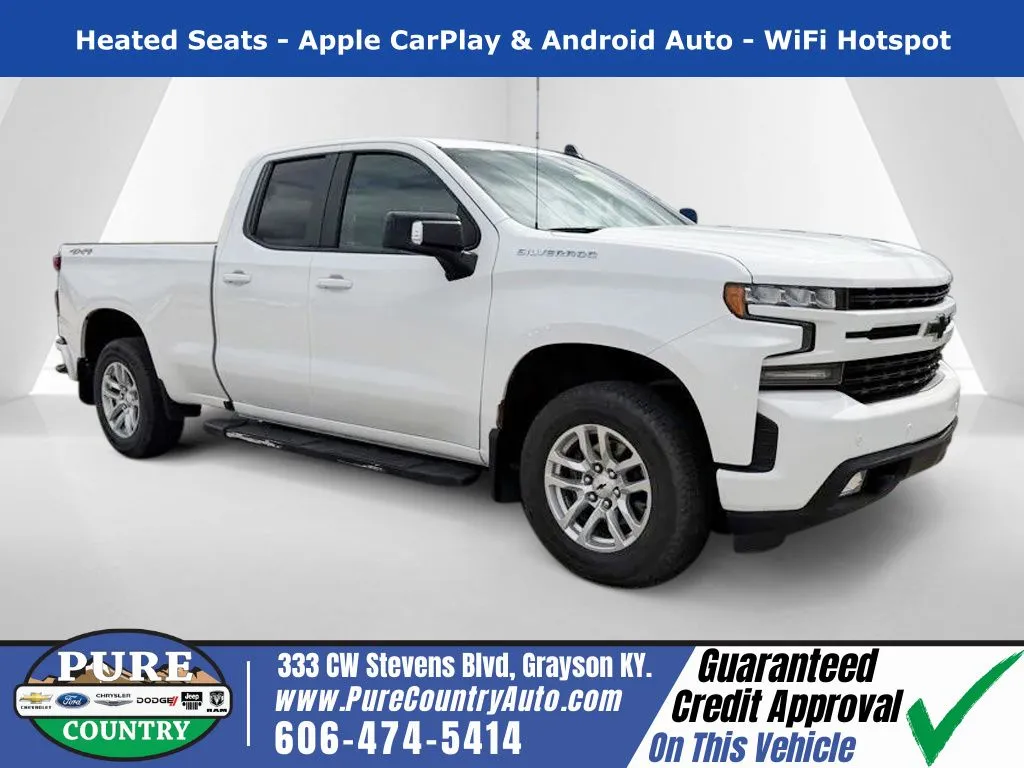 Blue 2019 Chevrolet Silverado 1500 RST for sale in Grayson, KY