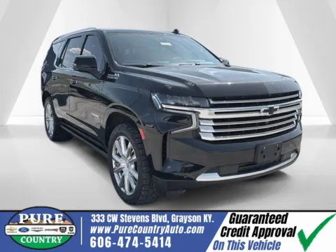 Black 2021 Chevrolet Tahoe High Country for sale in Grayson, KY
