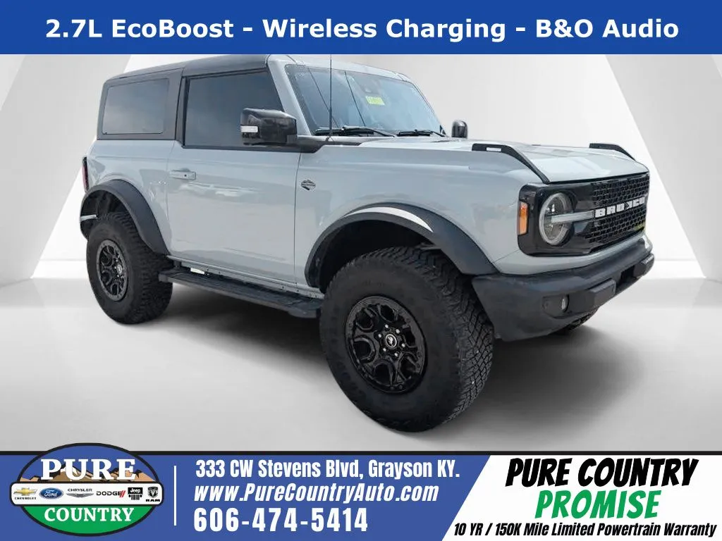 Gray 2021 Ford Bronco Wildtrak for sale in Grayson, KY