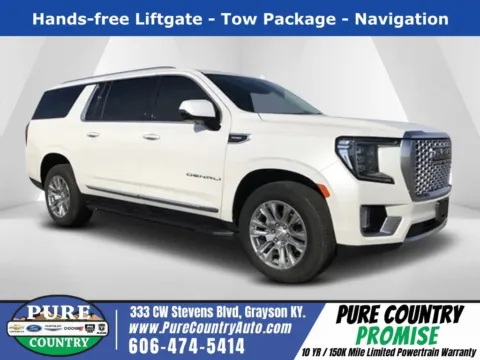 White 2022 GMC Yukon XL Denali for sale in Grayson, KY