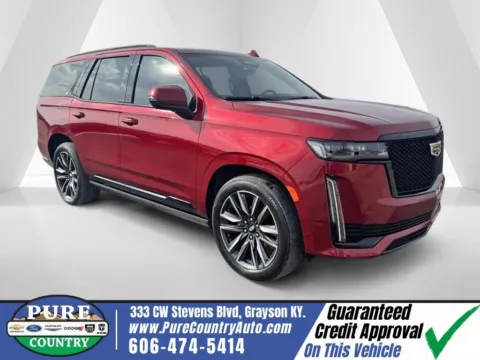 Red 2021 Cadillac Escalade Sport Platinum for sale in Grayson, KY