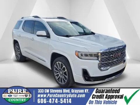 White 2022 GMC Acadia Denali for sale in Grayson, KY