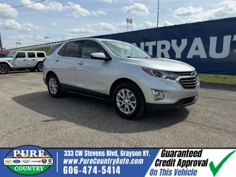 Silver 2020 Chevrolet Equinox LT for sale in Grayson, KY
