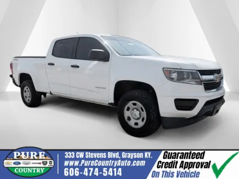 White 2017 Chevrolet Colorado Work Truck for sale in Grayson, KY