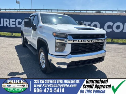 White 2021 Chevrolet Silverado 2500HD LT for sale in Grayson, KY