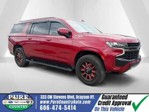 Red 2021 Chevrolet Suburban Z71 for sale in Grayson, KY