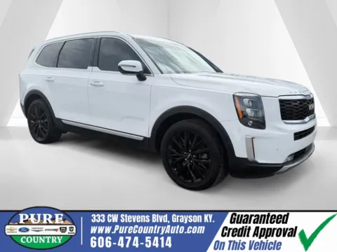 White 2022 Kia Telluride SX for sale in Grayson, KY