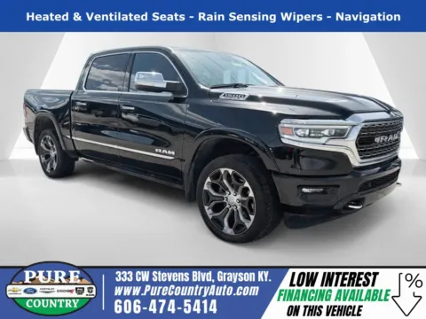 Black 2022 Ram 1500 Limited for sale in Grayson, KY