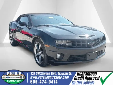 Black 2012 Chevrolet Camaro SS for sale in Grayson, KY