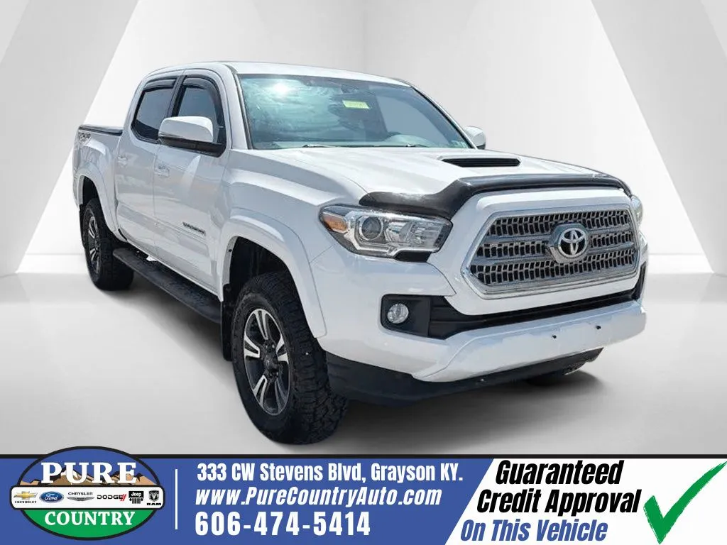 White 2016 Toyota Tacoma TRD Sport for sale in Grayson, KY