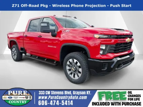 Red 2026 Chevrolet Silverado 2500HD Custom for sale in Grayson, KY
