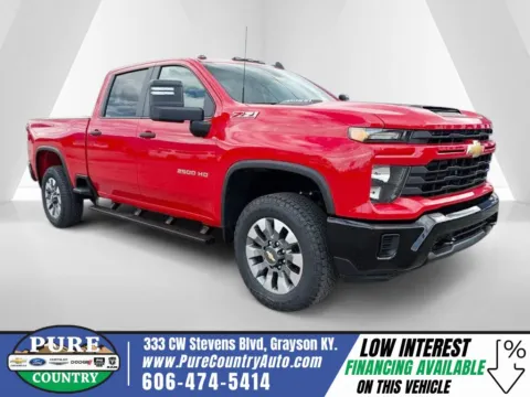 Red 2026 Chevrolet Silverado 2500HD Custom for sale in Grayson, KY