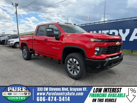 Red 2026 Chevrolet Silverado 2500HD Custom for sale in Grayson, KY