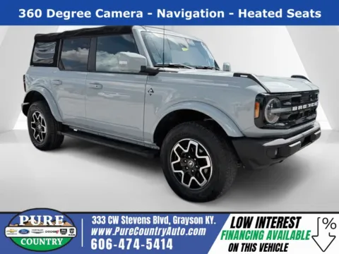 Gray 2022 Ford Bronco Outer Banks for sale in Grayson, KY