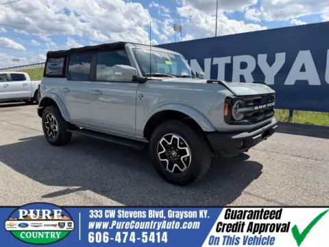 Gray 2022 Ford Bronco Outer Banks for sale in Grayson, KY
