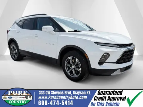 White 2024 Chevrolet Blazer LT for sale in Grayson, KY