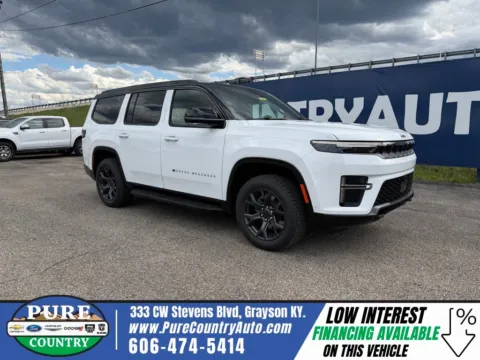 White 2026 Jeep Grand Wagoneer Upland for sale in Grayson, KY