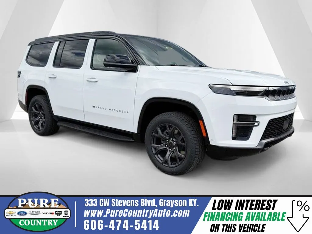 White 2026 Jeep Grand Wagoneer Upland for sale in Grayson, KY