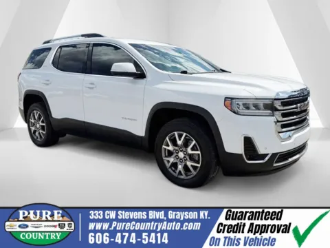 White 2022 GMC Acadia SLT for sale in Grayson, KY