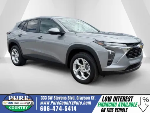 Gray 2026 Chevrolet Trax LS for sale in Grayson, KY