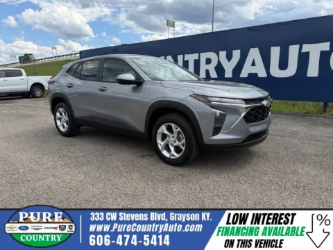 Gray 2026 Chevrolet Trax LS for sale in Grayson, KY
